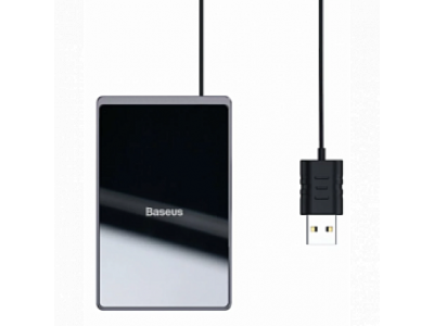 Baseus Card Ultra-Thin 15W с кабелем USB 1 м