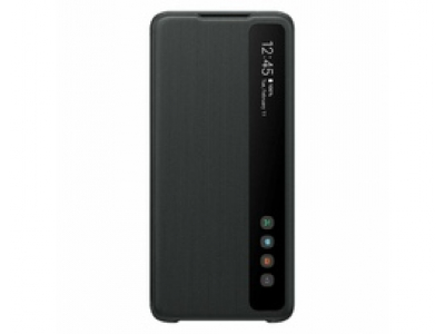 Smart Clear View Cover for Galaxy S20 Ultra, black (EF-ZG988CBEGRU)