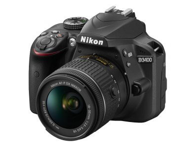 Nikon D3400 DSLR 18-55mm f/3.5-5.6G VR Kit