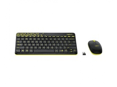 MOUSE MK240 Nano Wireless Keyboard and Combo - BLACK