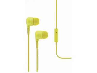 Qulaqcıq T-Tech J10 In-Ear Headphone with Microphone 3.5mm Yellow