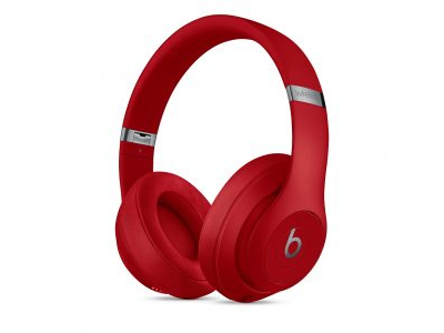 Beats Studio3 Wireless Over‑Ear Headphones – Red