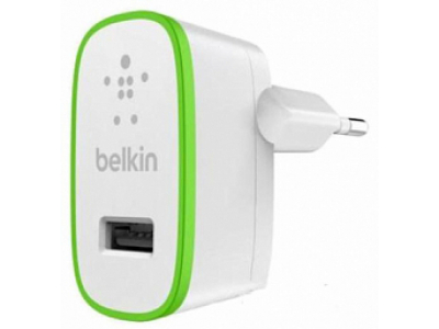 Belkin Home Charger USB 2.4 A White (F8J040vfWHT)