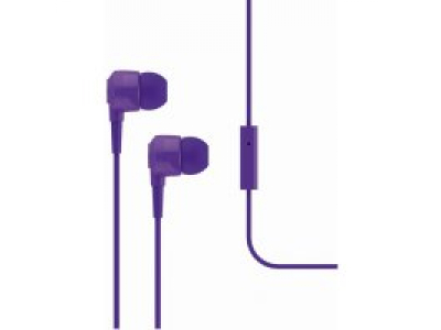Qulaqcıq T-Tech J10 In-Ear Headphone with Microphone 3.5mm Violet