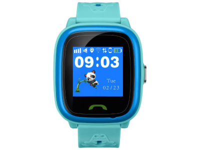Canyon KW51BB "Polly" Kids Smart Watch (LBS + GPS + Wi-Fi) - Blue