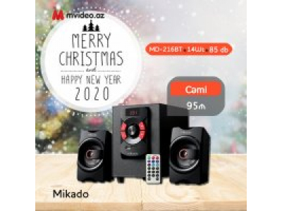 Akustik sistem 2,1 Mikado 14 Вт Bluetooth + USB SD FM (MD-216BT)