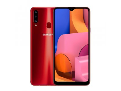Qeydiyyatlı və mağazadan Samsung Galaxy A20s Dual Sim SM-A207F/DS 3GB/32GB Red