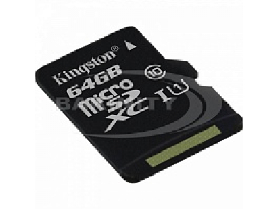 Yaddaş kartı Kingston SDCS/64GB Canvas Select UHS-I