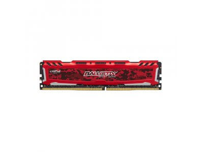 Ram Crucial Ballistix Sport LT Red 16GB DDR4-2400MHz
