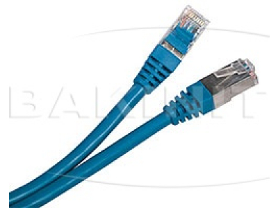 Lan kabel Hyperline STP Cat.5 3m Bluе
