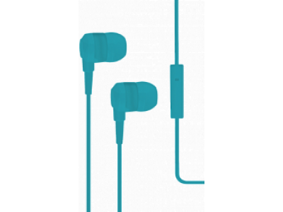 T-Tech J10 In-Ear Headphone with Microphone 3.5mm Teal