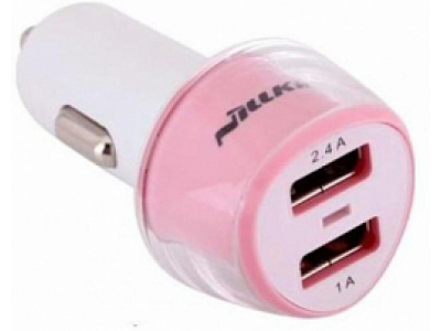 Nilkin Car Charger - Jelly Pink