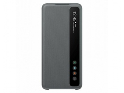 Smart Clear View Cover for Galaxy S20, gray (EF-ZG980CJEGRU)