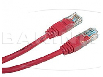Lan kabel Hyperline U/UTP Cat5 1.5 м red