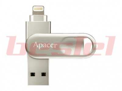 Apacer 32 GB USB 3.1 Gen1 Lightning AH790 Silver (IOS, Mac)