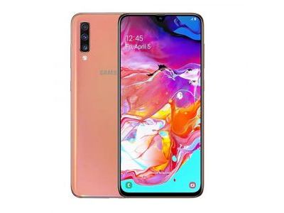 Qeydiyyatlı və mağazadan Samsung Galaxy A70 (2019) Duos 6Gb/128GB 4G LTE Coral
