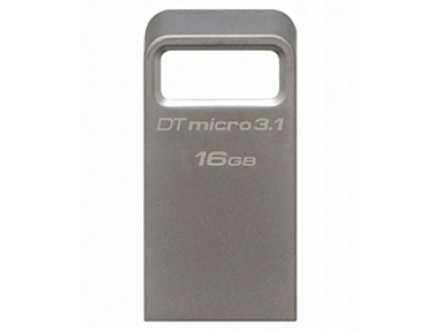 Kingston 16GB DTMicro USB 3.1/3.0 Type-A metal ultra-compact drive