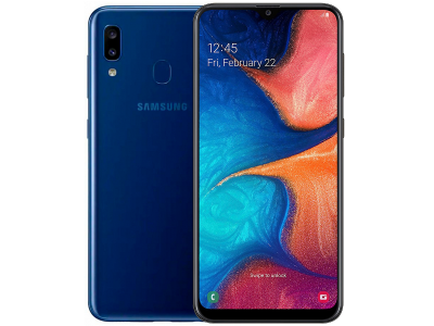 Samsung Galaxy A20 Mavi