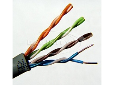 Lan kabel UTP cat5 Telecom 305m(coil of cable) indoor
